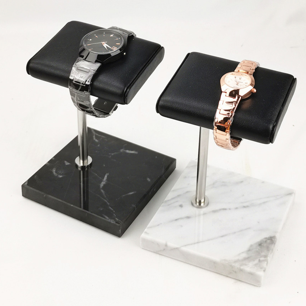 Jewelry And Watches Stores - Draagbare Pu Leather & Marmer Horloge