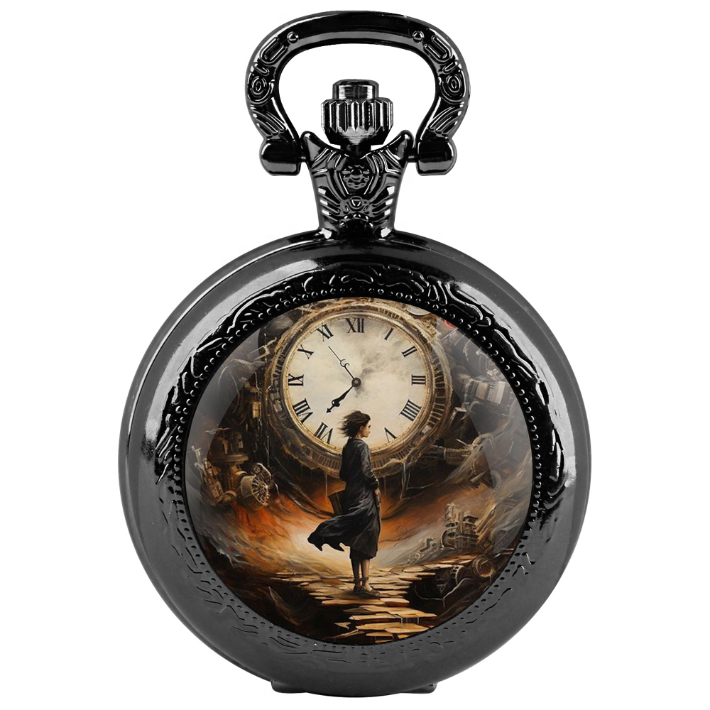 Jewelry Watches For Kids - Unieke Steampunk klok jongens glazen koepel
