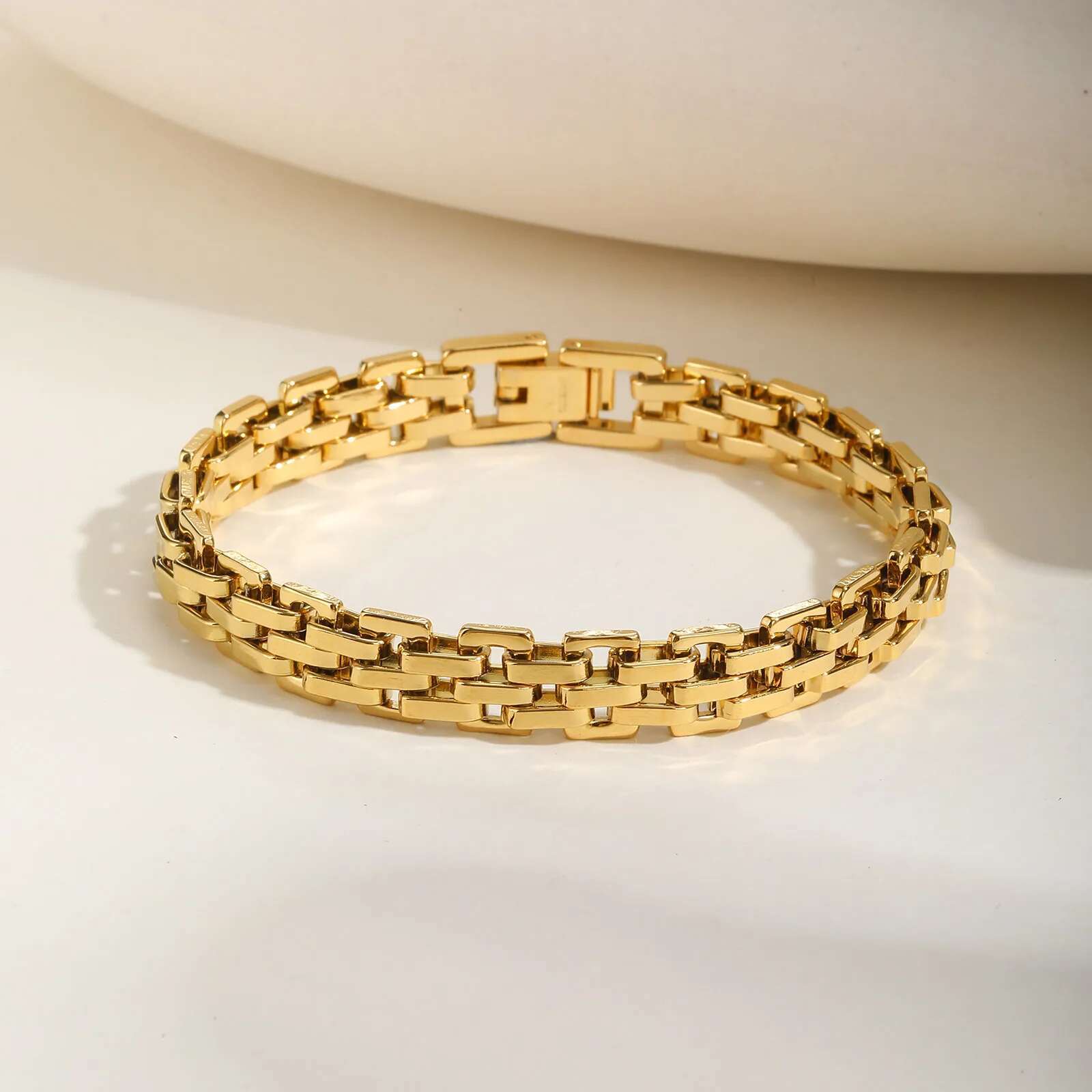 Jewelry Watches For Kids - Prjewel Dameshorlogeband Armband Goud Kleur Roestvrij