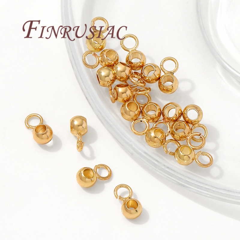 Gold Plated Ring - KC Vergulde Borgtocht met Open ringen,