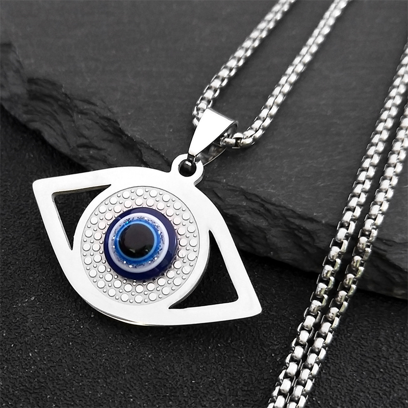 Jewelry & Watches Bench - Islam Hamsa Evil Blue Eye ketting