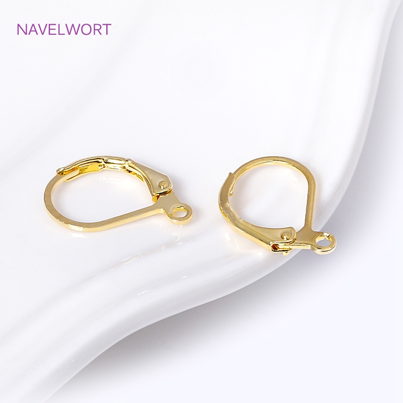 Gold Plated Ring - Mode Franse Oorbel Lever-Back Earwires 18K