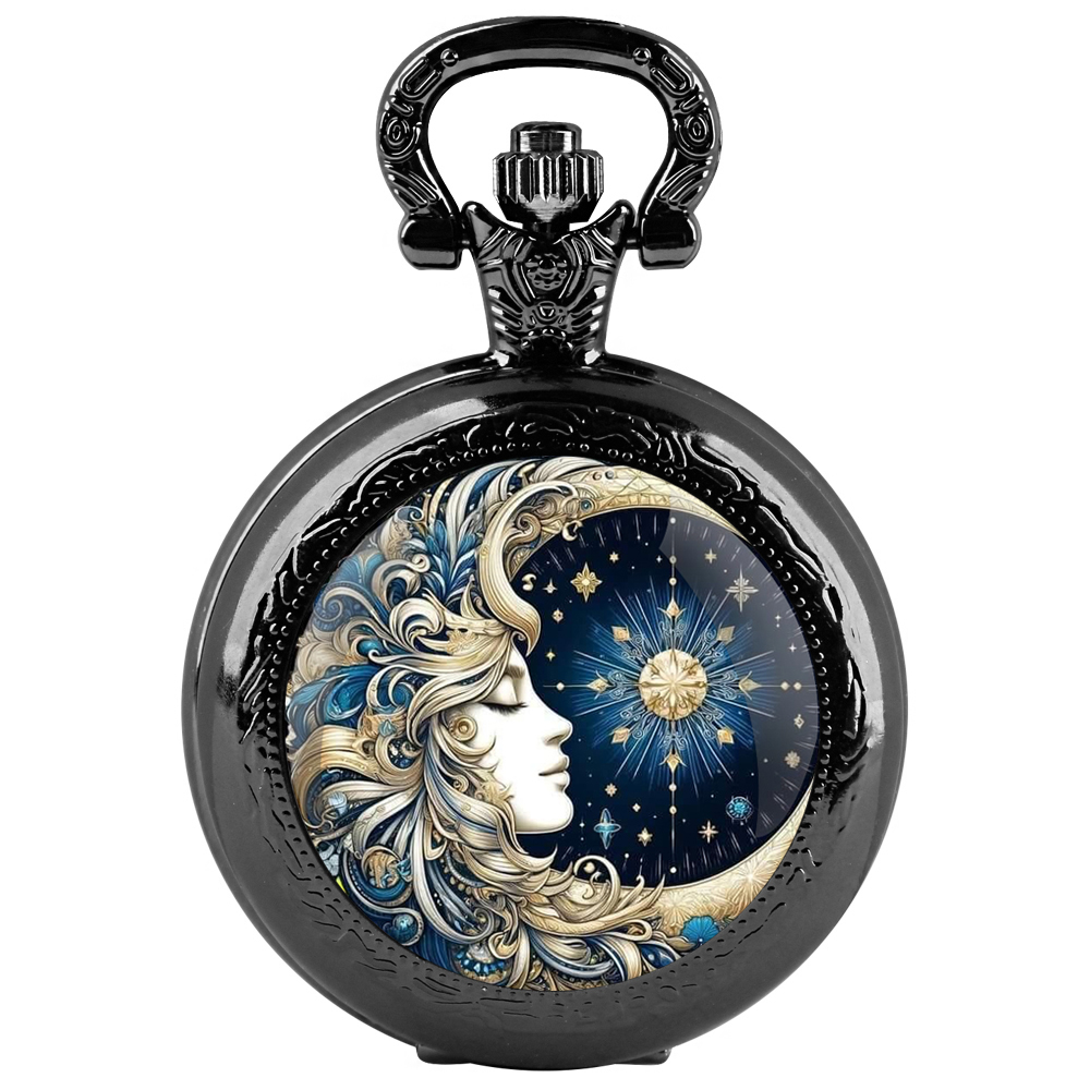 Jewelry Watches For Kids - Zon en Maan GodinQuartz Zakhorloge voor