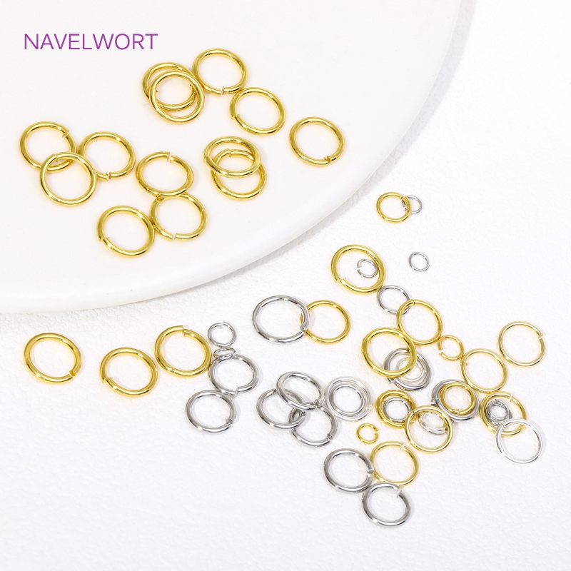 14K/18K Vergulde Split Ring Op - Gold Plated Ring recensie en prijs