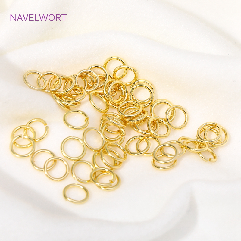 14K/18K Vergulde Split Ring Op - Gold Plated Ring recensie en prijs