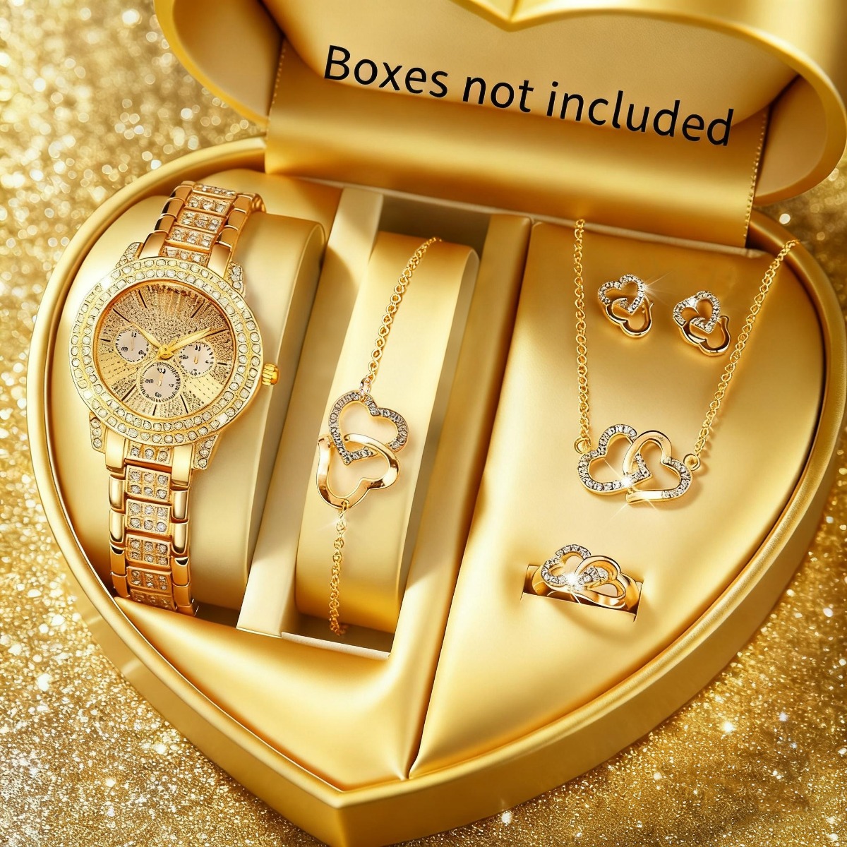 6 STKS Luxe Strass Vrouwen Hor - Jewelry Watches For Kids recensie en prijs