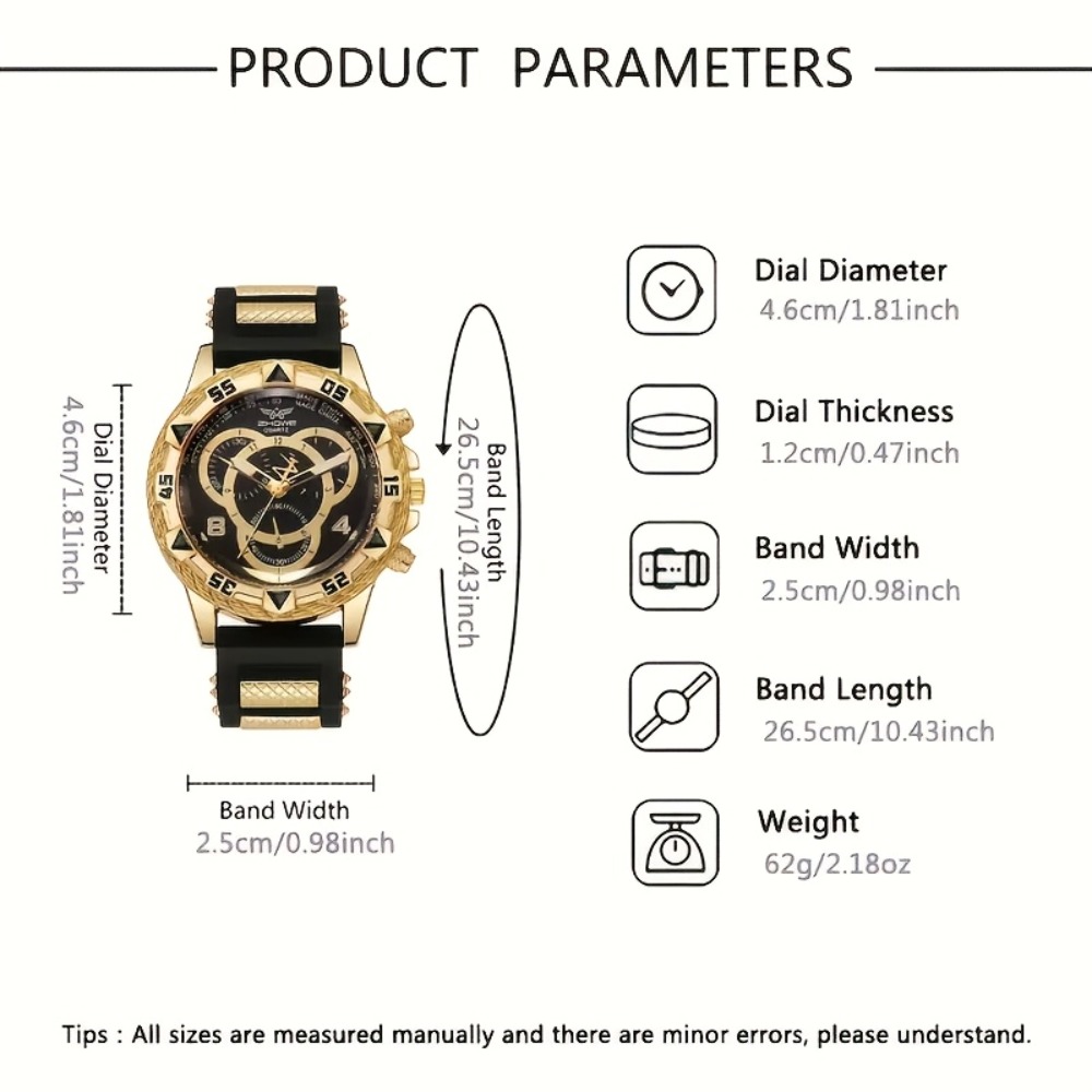 4-delige luxe herenhorloge- en - Jewelry Type Watches recensie en prijs