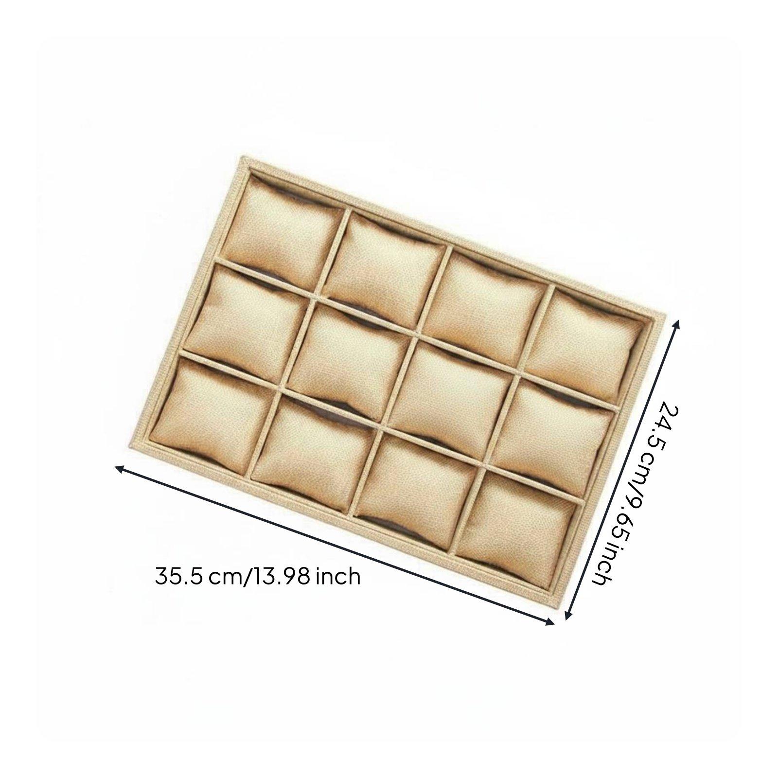 Linnen Stoffen Sieradenhouder  - Jewelry Box Watches Bracelets recensie en prijs