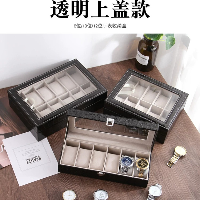 Europese lederen horloge-opber - Watches Jewelry Holder recensie en prijs