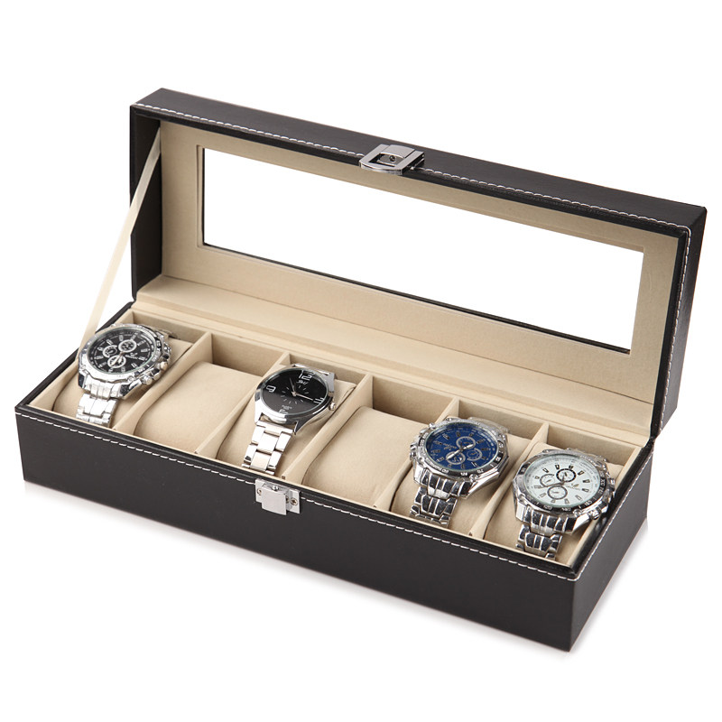 Europese lederen horloge-opber - Watches Jewelry Holder recensie en prijs