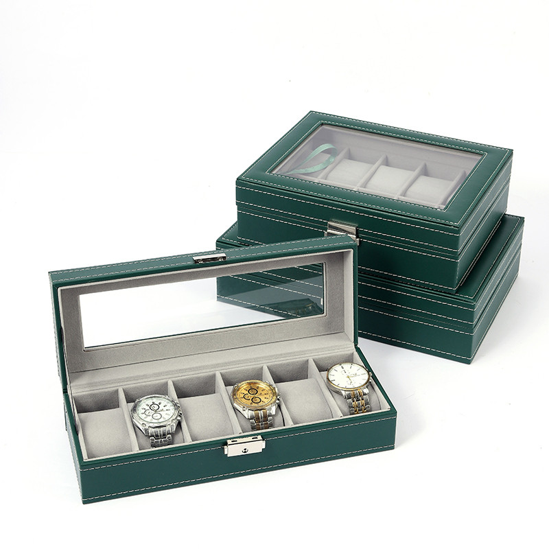 Europese lederen horloge-opber - Watches Jewelry Holder recensie en prijs