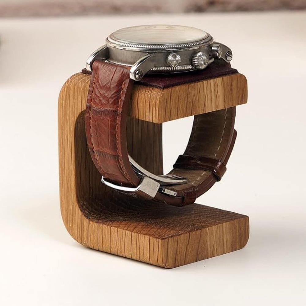 Nieuwe massief houten horlogeh - Watches Jewelry Holder recensie en prijs