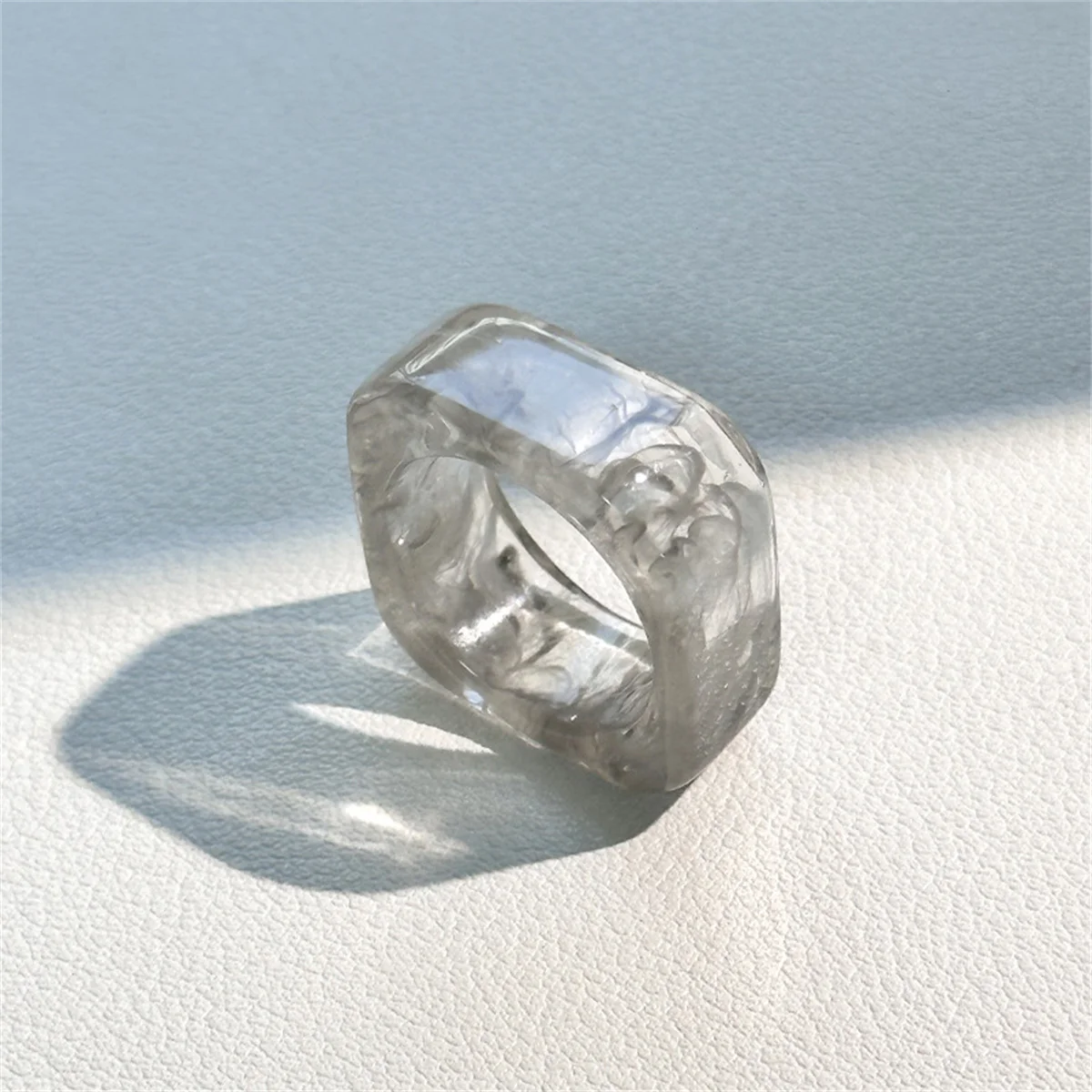 Vierkante Hars Ringen Esthetis - Minimalist Ring Stackable recensie en prijs