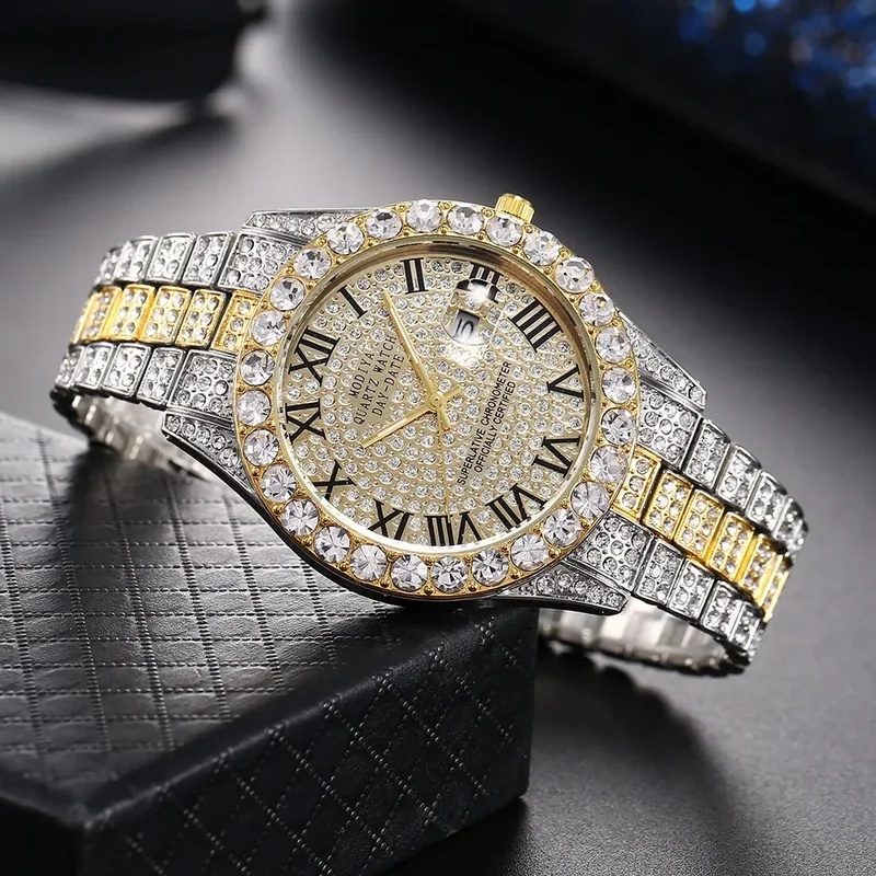 Hotselling gouden luxe quartz  - Jewelry Type Watches recensie en prijs