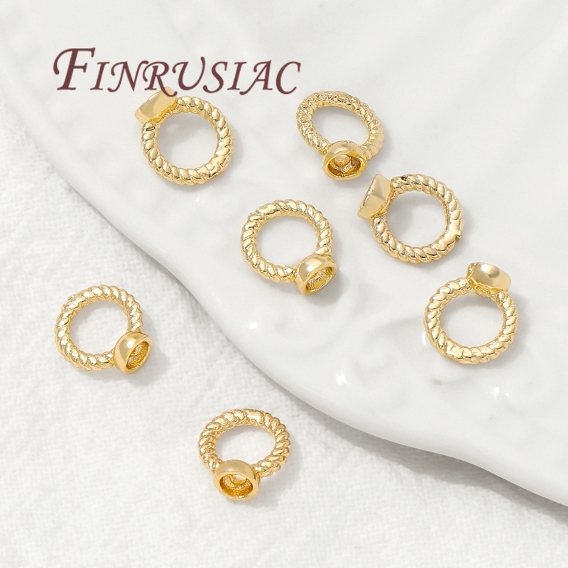 7,5 mm eindverbindingsring 18K - Gold Plated Ring recensie en prijs