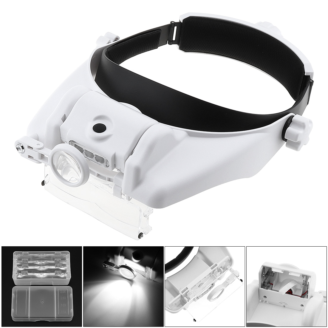 Verstelbare hoofdband lenzenvl - Jewelry Eyewear Watches & Accessories recensie en prijs