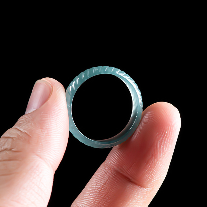 Blauwe echte Birmese Jadeiet r - Jewelry & Watches Ltd recensie en prijs