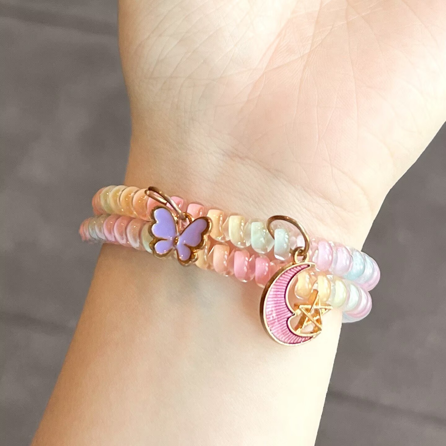 Candy Gradient Platte Kraalban - Jewelry Watches For Kids recensie en prijs