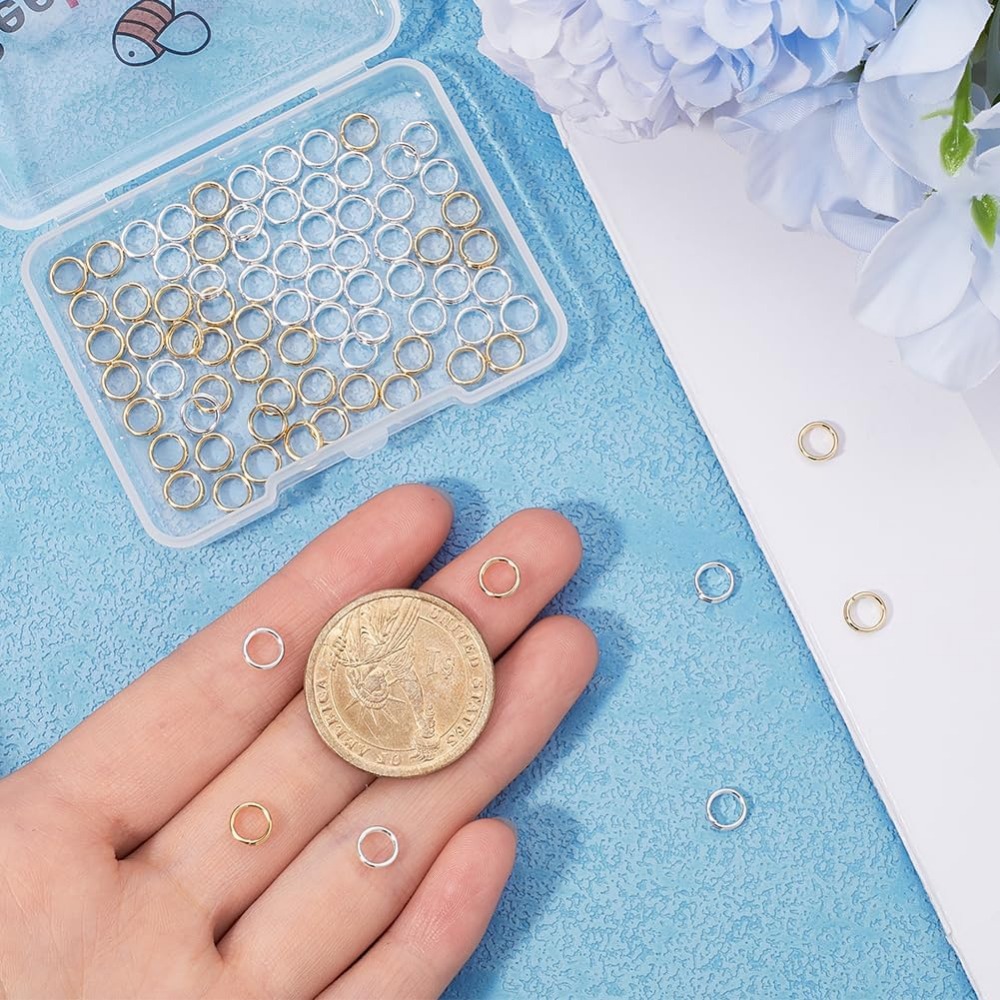 1 doos 80 stuks split ringetje - Gold Plated Ring recensie en prijs