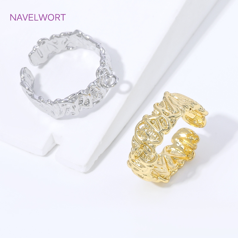 18K verguld messing ringen met - Gold Plated Ring recensie en prijs