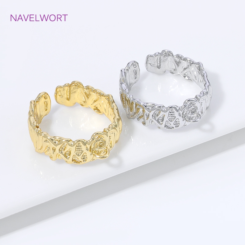 18K verguld messing ringen met - Gold Plated Ring recensie en prijs