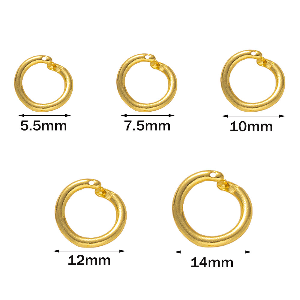 10 stuks 18K verguld messing v - Gold Plated Ring recensie en prijs