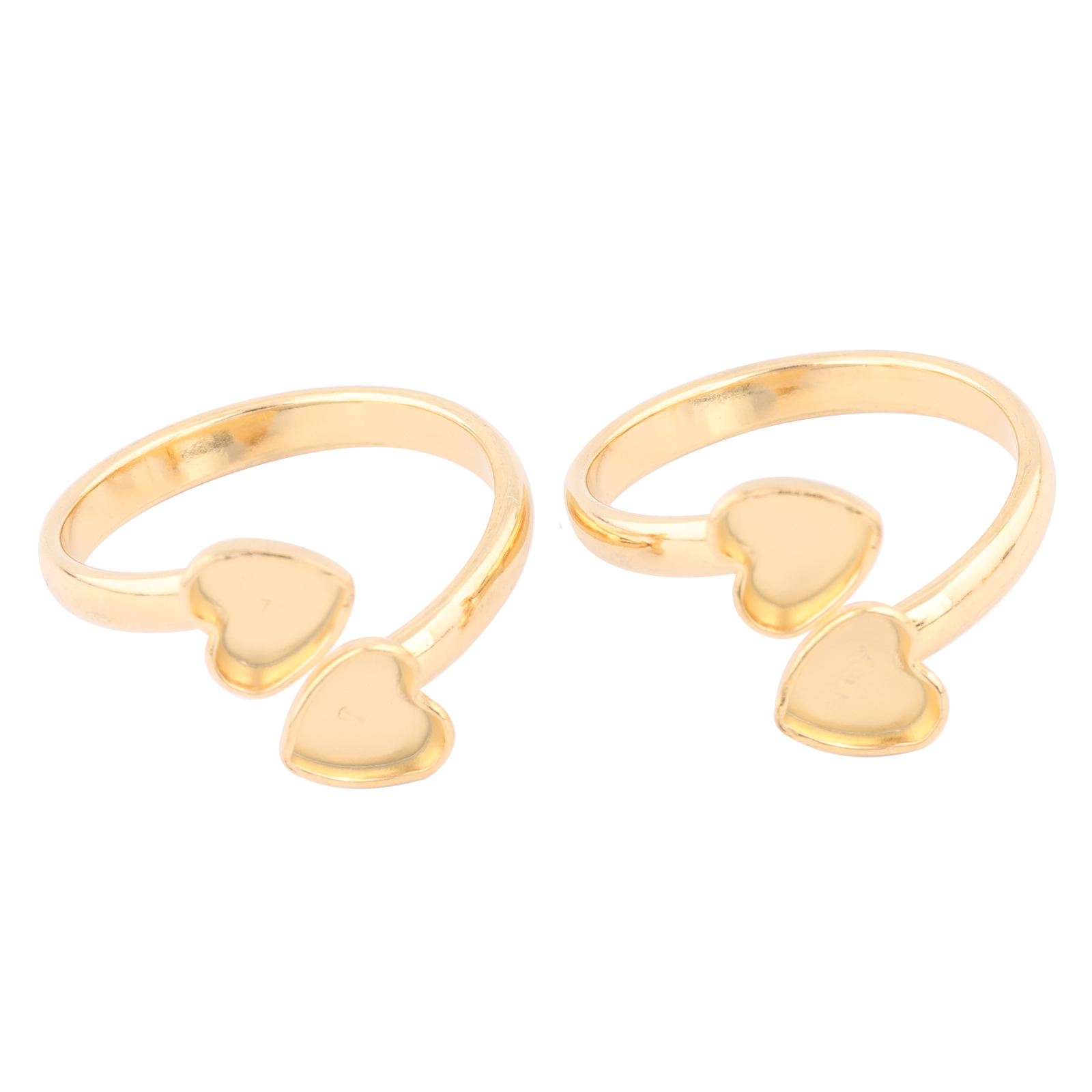 10 stuks roestvrij staal vergu - Gold Plated Ring recensie en prijs