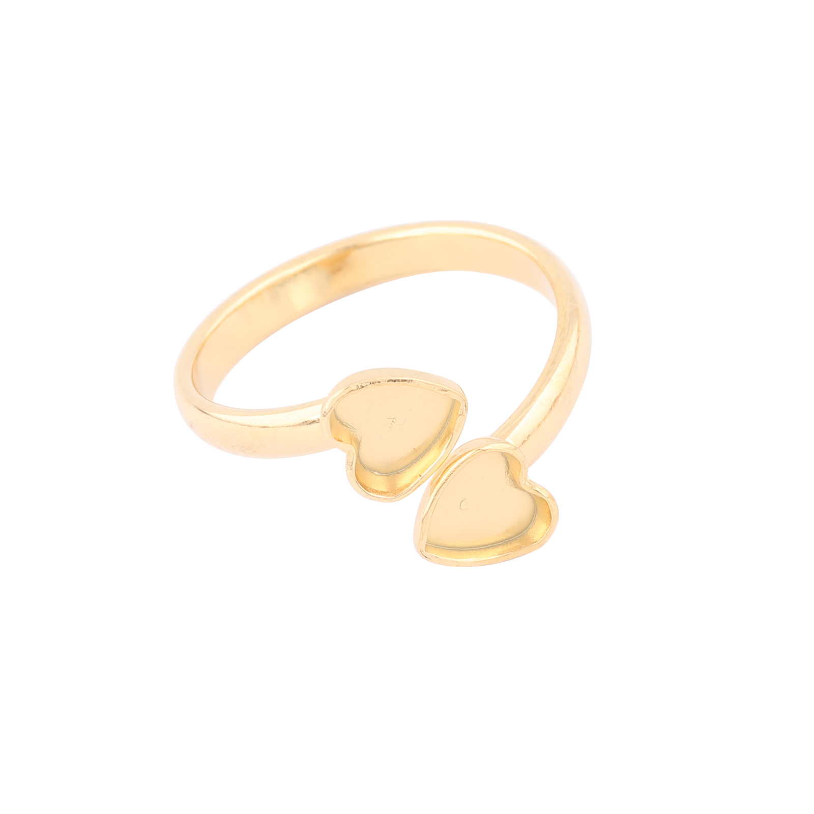 10 stuks roestvrij staal vergu - Gold Plated Ring recensie en prijs