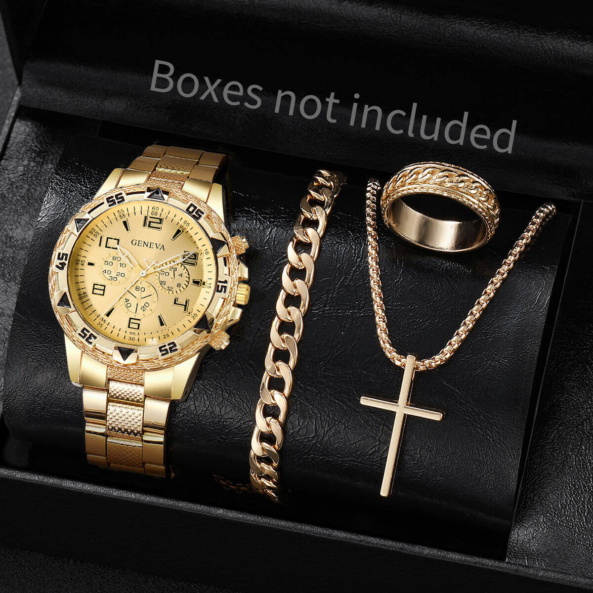 4 stks/set Mode Mannen Zakelij - Jewelry Type Watches recensie en prijs