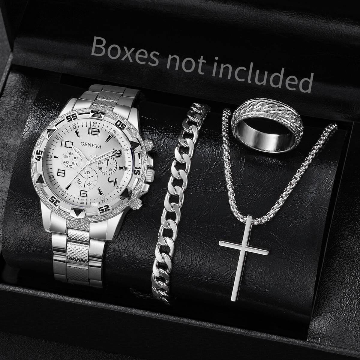 4 stks/set Mode Mannen Zakelij - Jewelry Type Watches recensie en prijs