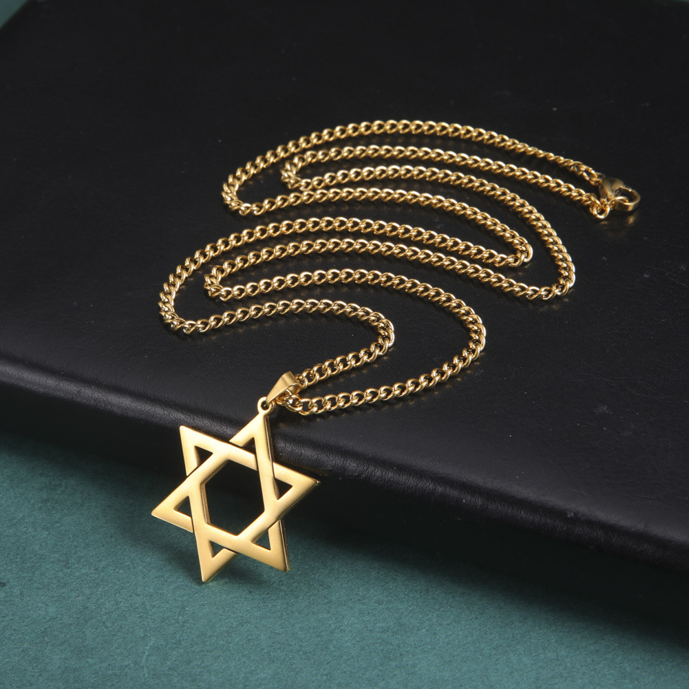 Roestvrijstalen Davidster hang - Jewelry & Watches Ltd recensie en prijs