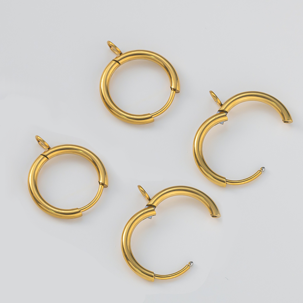 10 stuks/lot roestvrijstalen,  - Gold Plated Ring recensie en prijs